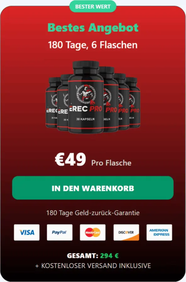 Erec Pro Paketangebotspreis